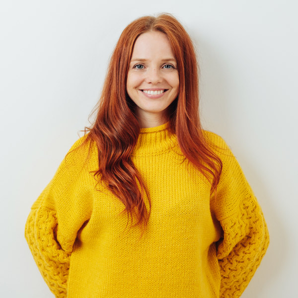 smiling young woman